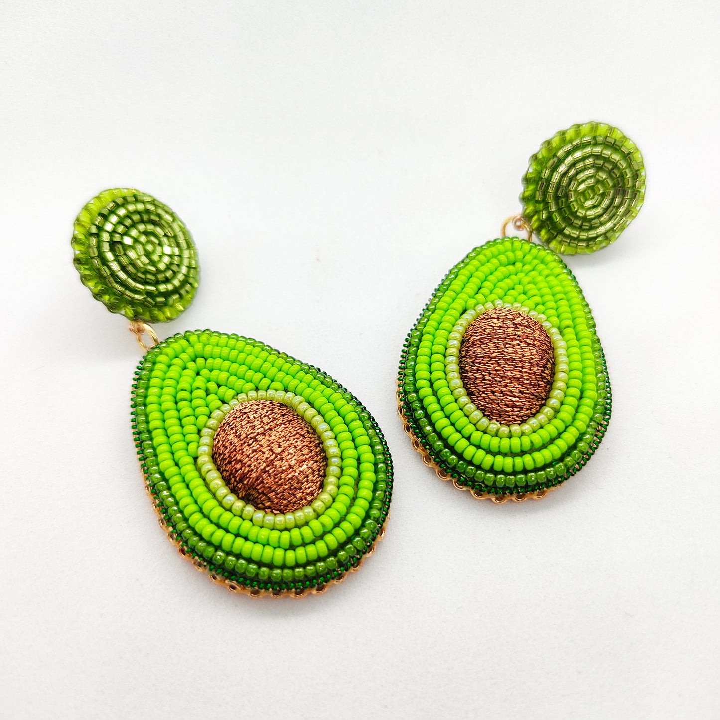 Boucles d'oreilles Avocate