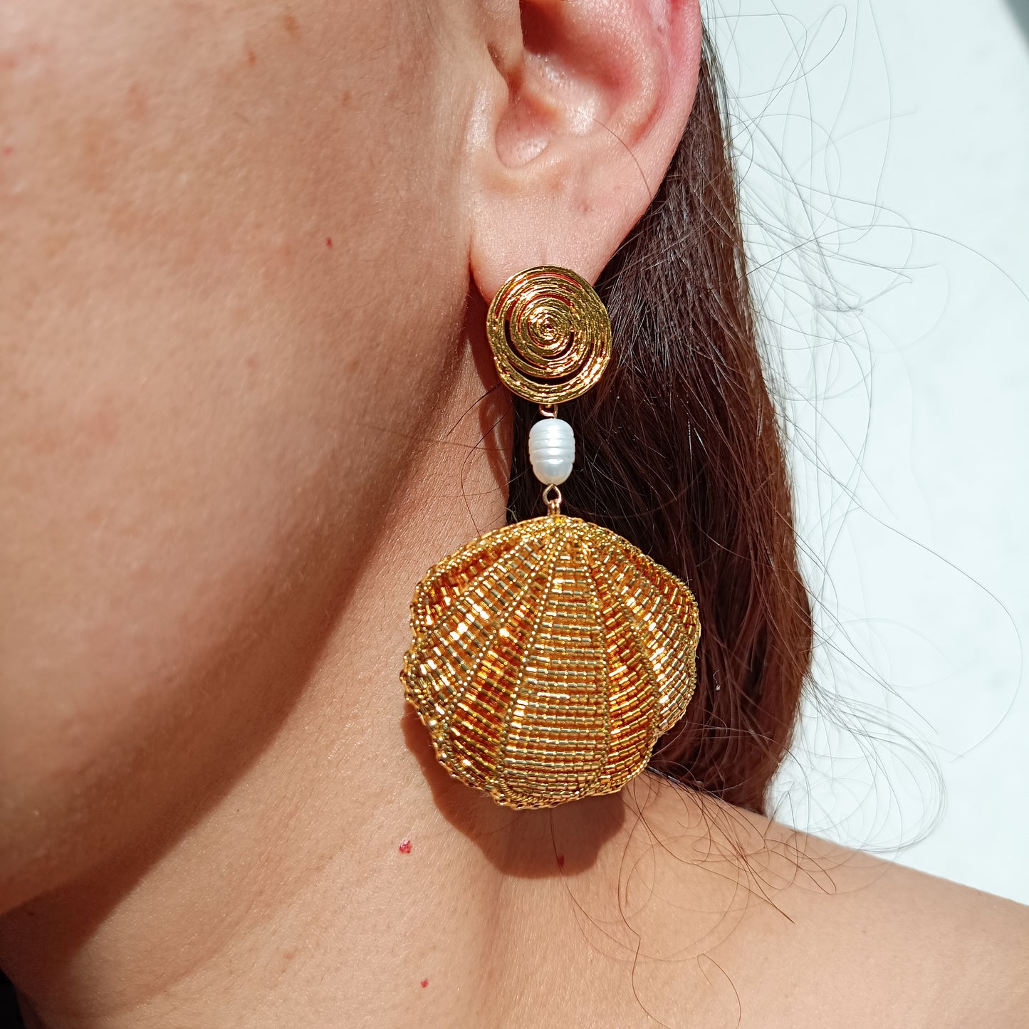 Boucles d'oreilles Conchas