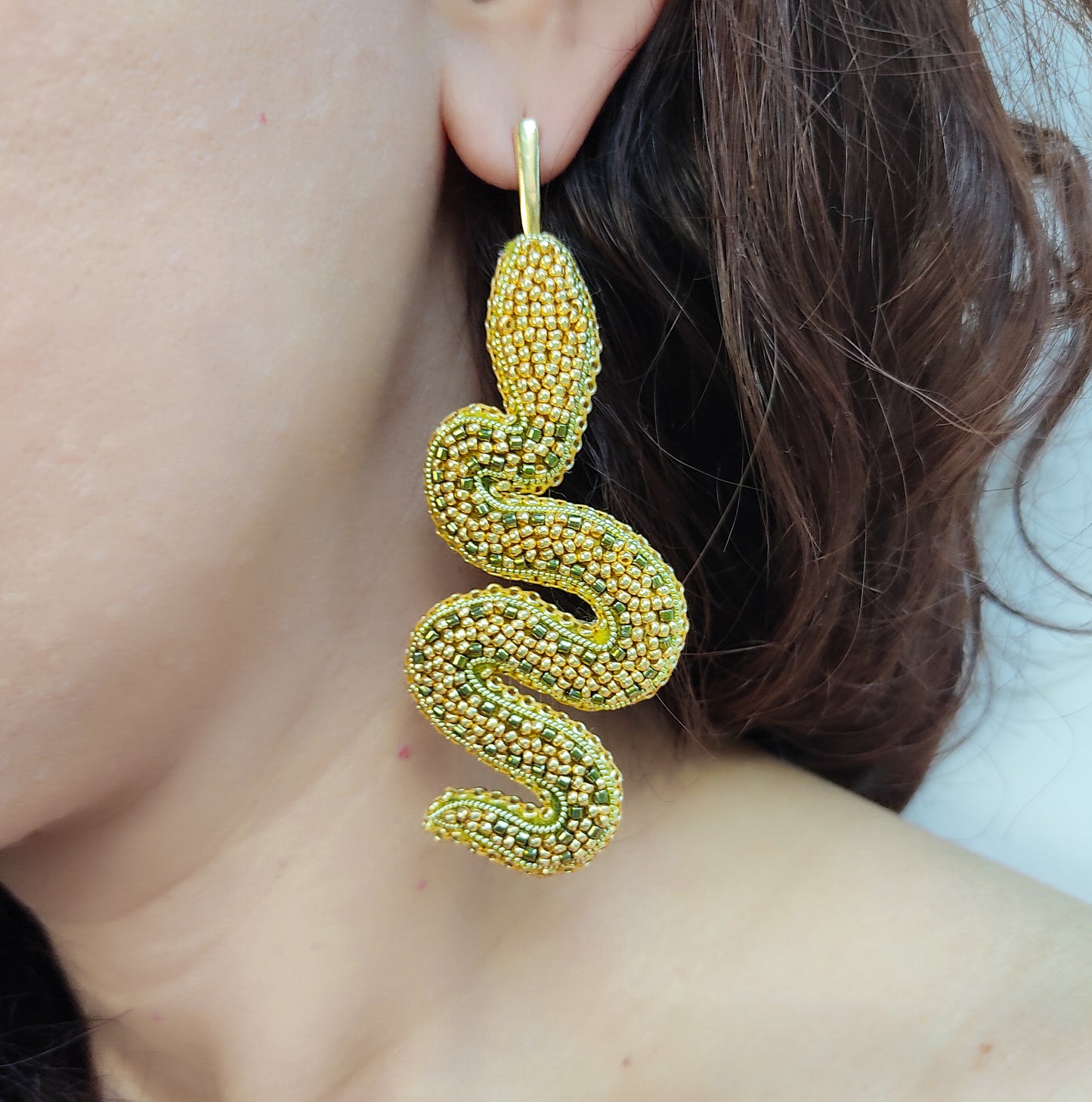 Boucles d'oreilles Anaconda