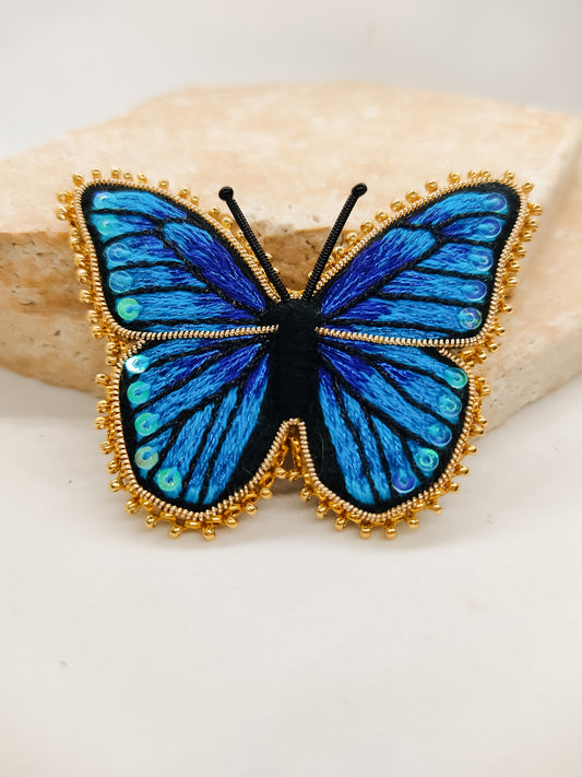 Broche Morpho